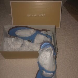Michael Kors Sky Blue Sandals